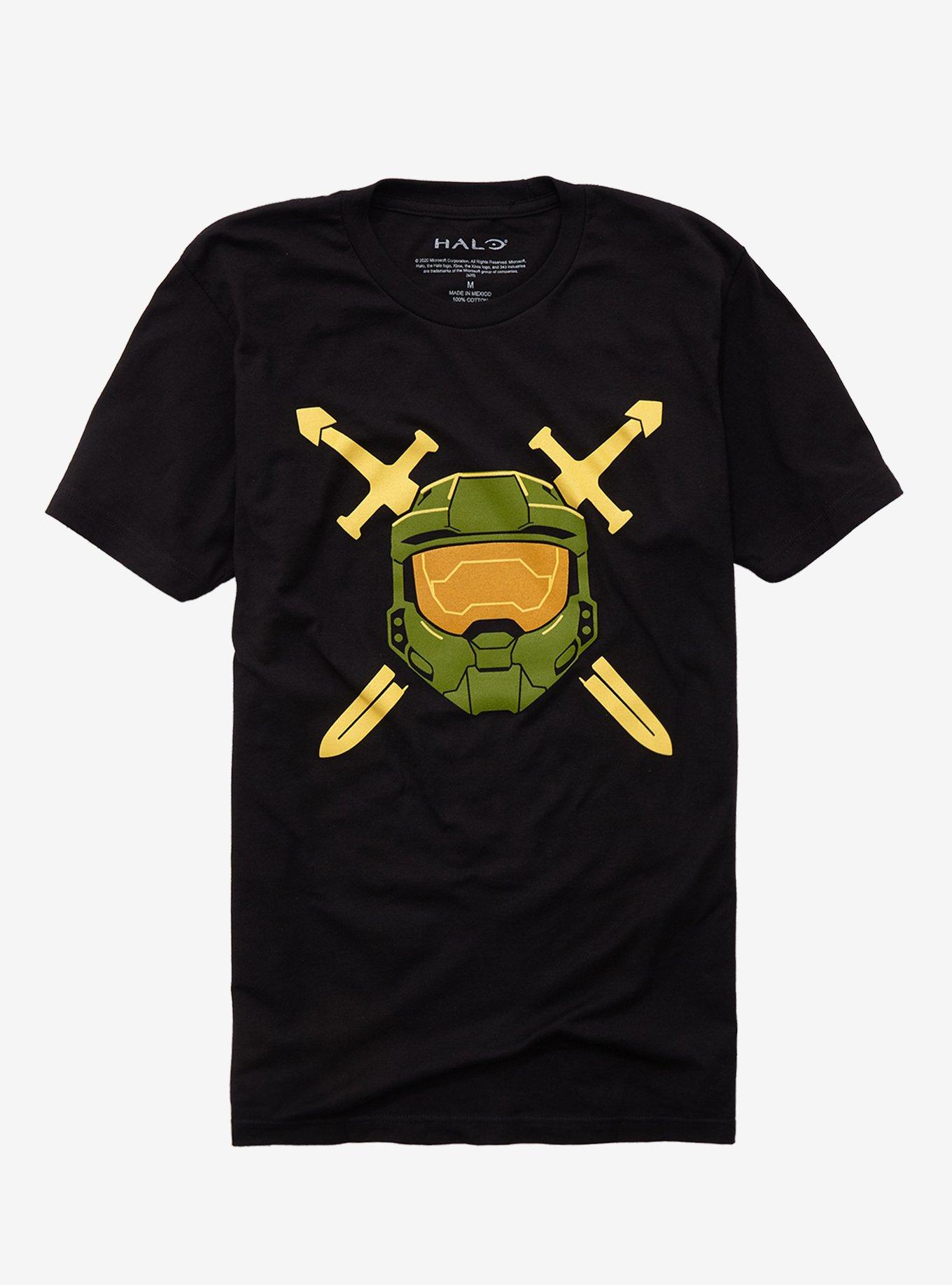 Halo Master Chief Helmet T-Shirt, BLACK, hi-res