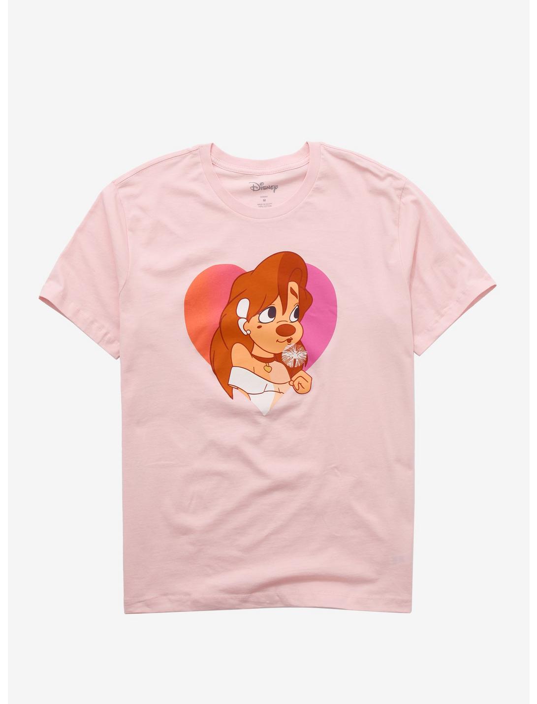 Disney A Goofy Movie Roxanne In Love Couples T-Shirt - BoxLunch Exclusive, LILAC, hi-res