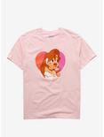 Disney A Goofy Movie Roxanne In Love Couples T-Shirt - BoxLunch Exclusive, LILAC, hi-res