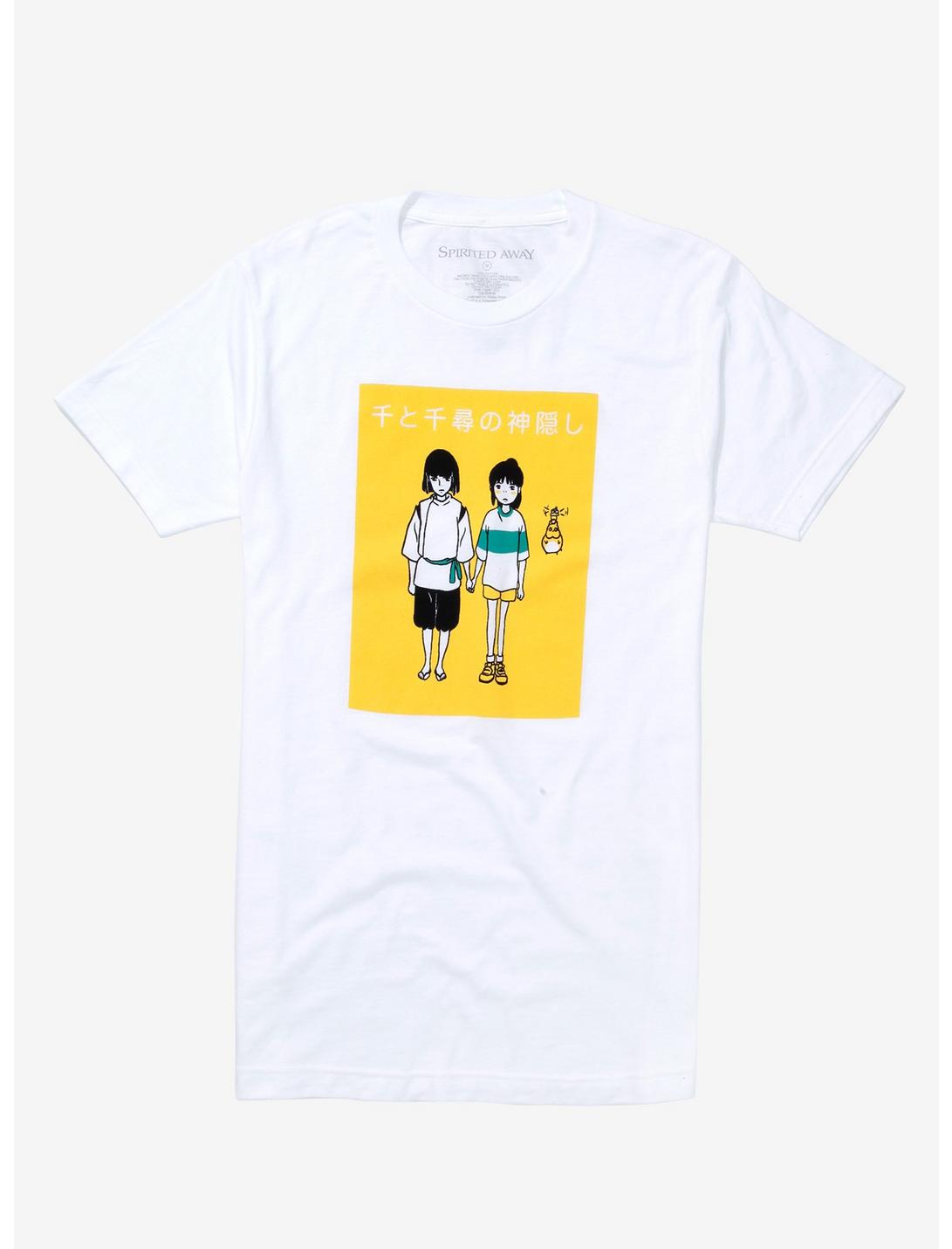 Studio Ghibli Spirited Away Haku & Chihiro Women's T-Shirt - BoxLunch Exclusive, WHITE, hi-res