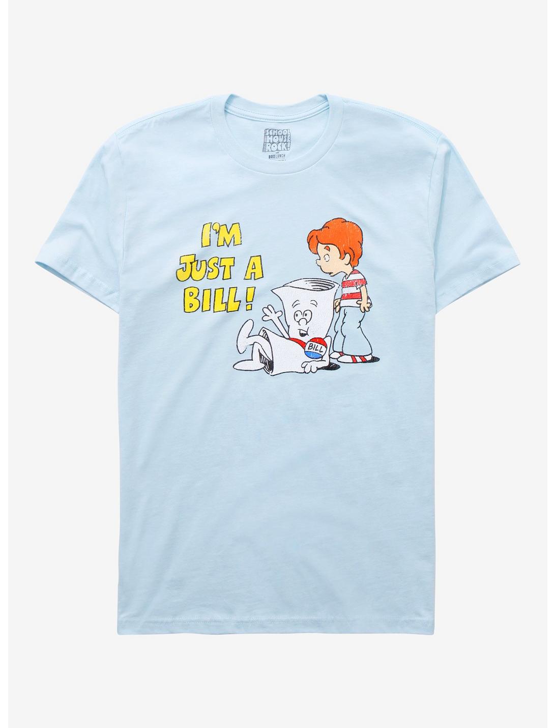 Schoolhouse Rock! I'm Just a Bill Women's T-Shirt - BoxLunch Exclusive, BLUE ICE, hi-res