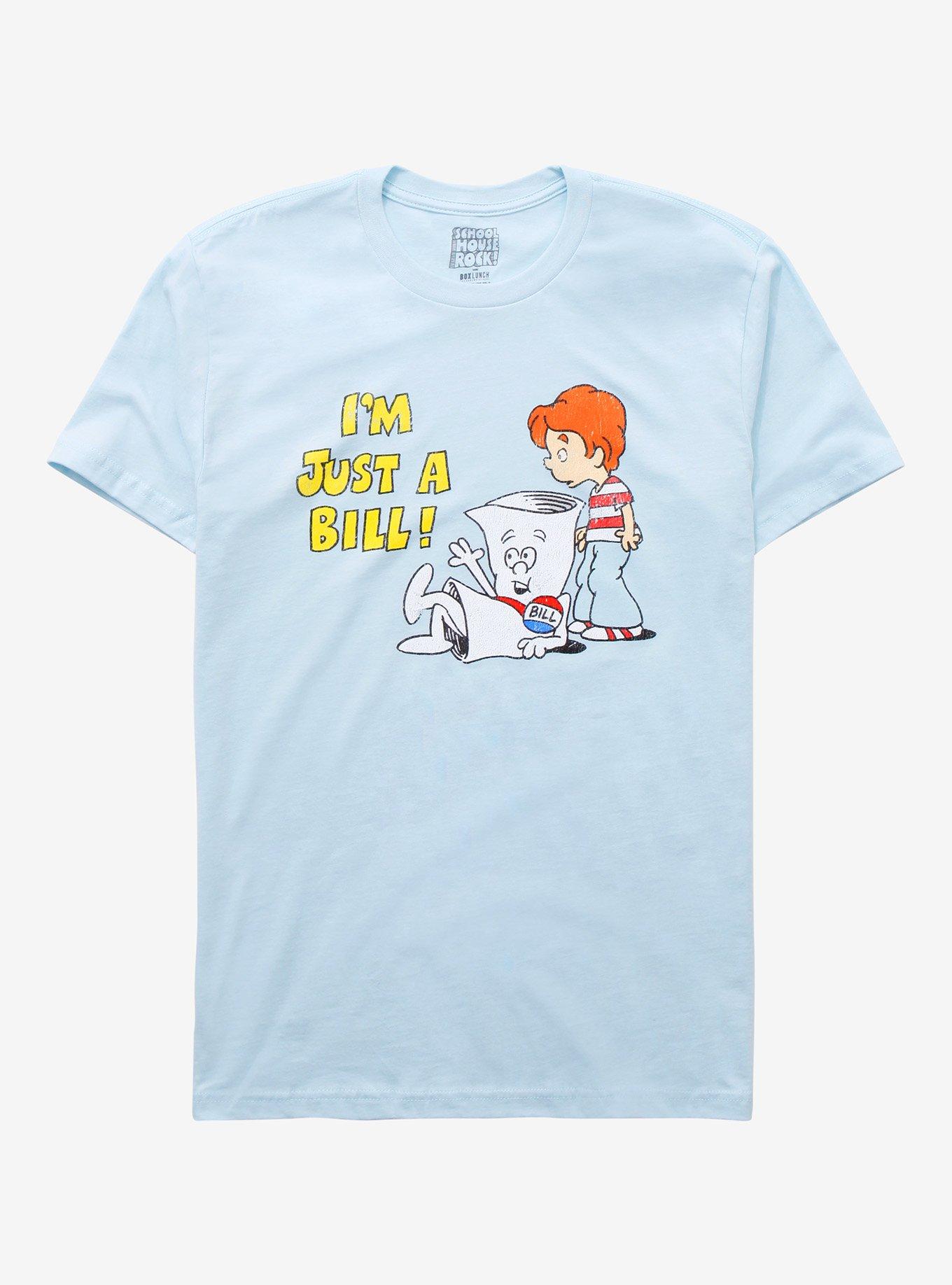 Schoolhouse Rock! I'm Just a Bill Women's T-Shirt - BoxLunch Exclusive, BLUE ICE, hi-res