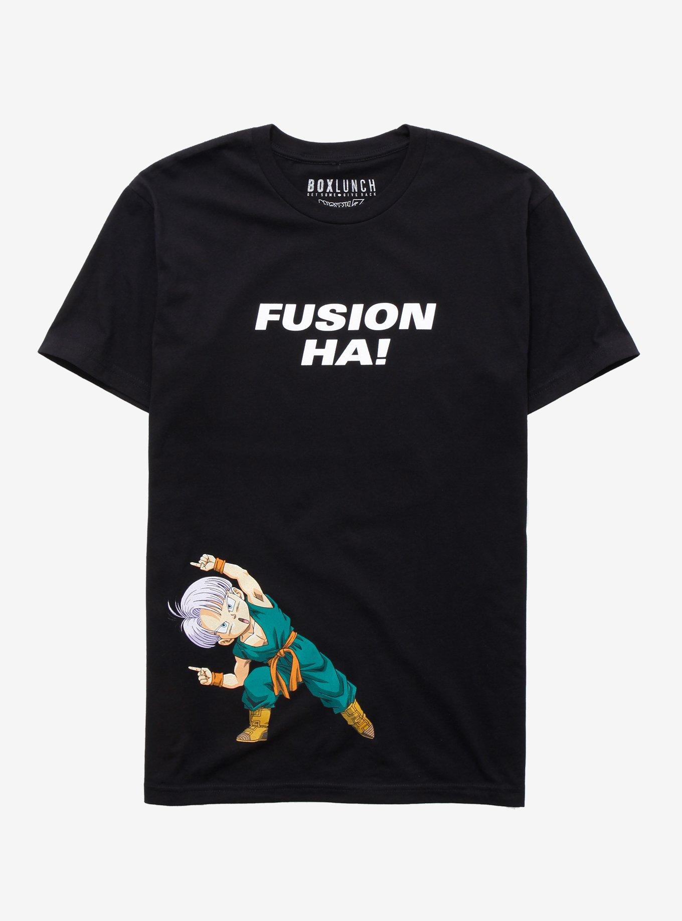 Dragon Ball Z Fusion Ha Trunks Couples T-Shirt - BoxLunch Exclusive, BLACK, hi-res