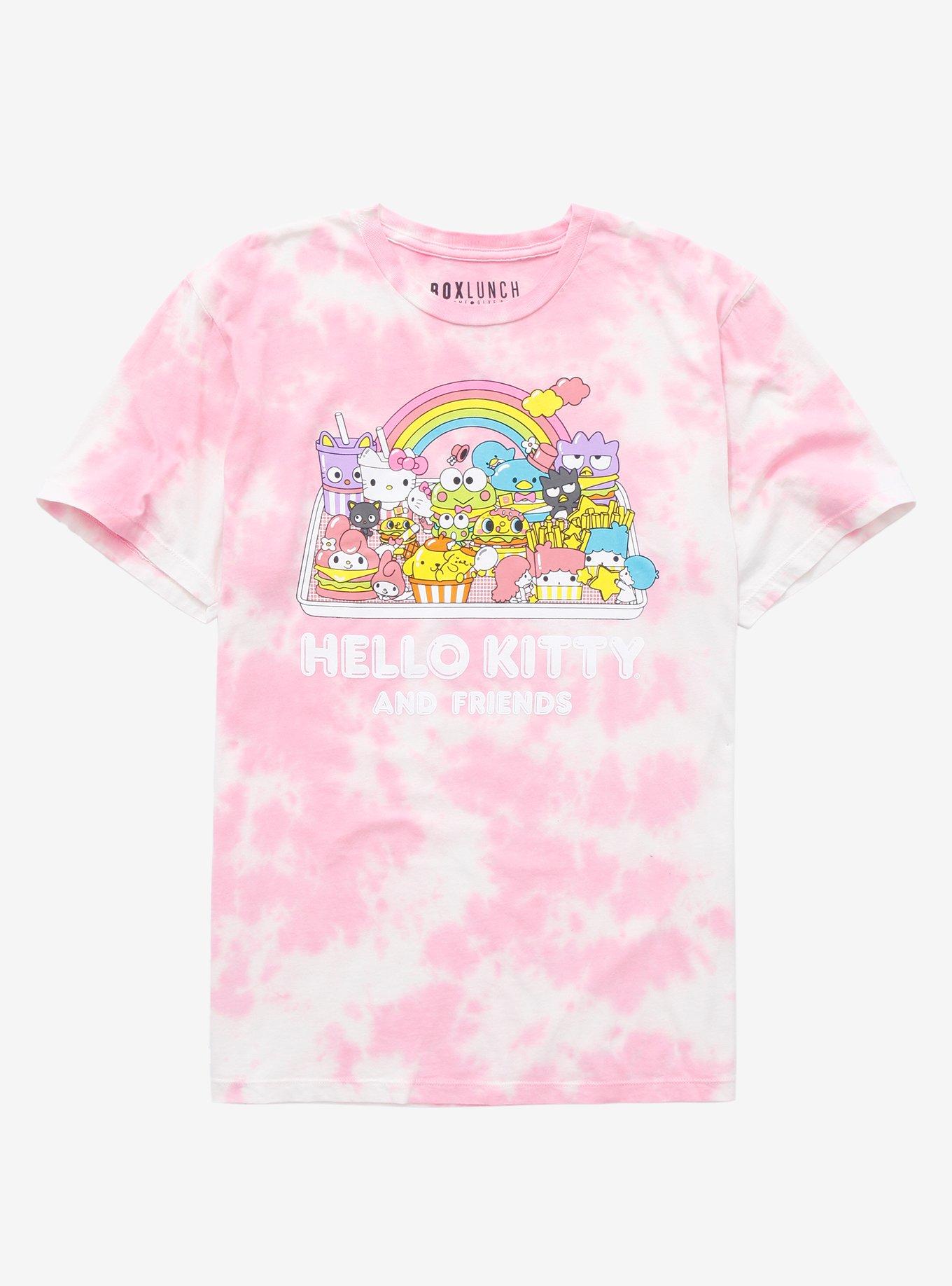 Sanrio Hello Kitty & Friends Mealtime Tie-Dye T-Shirt - BoxLunch ...
