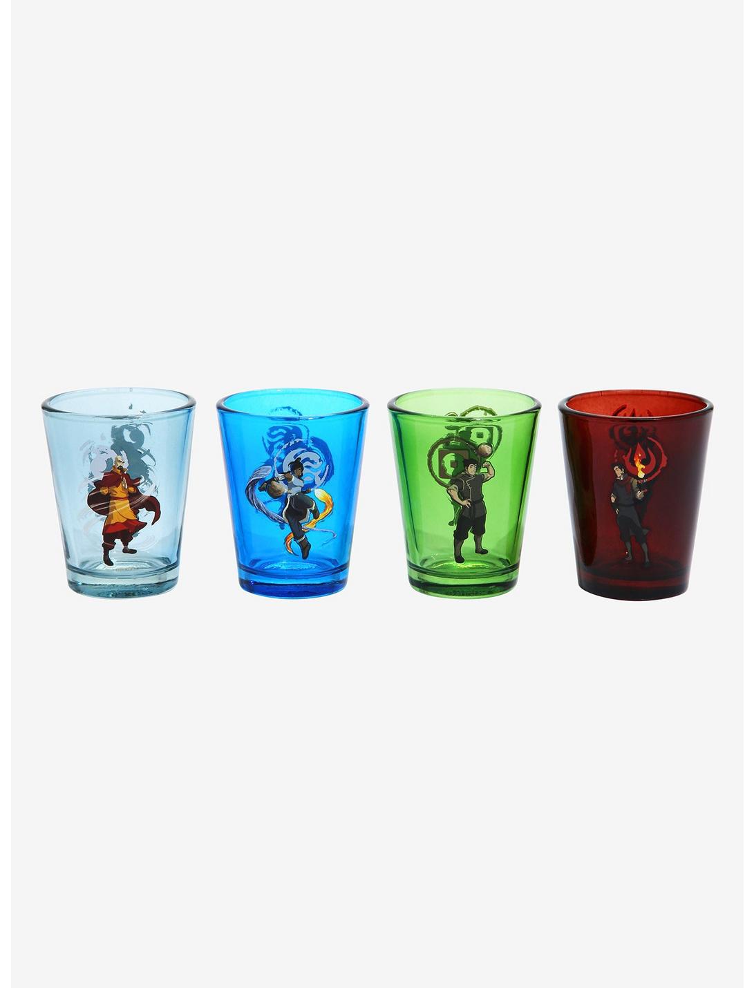 The Legend of Korra Character Mini Glass Set - BoxLunch Exclusive, , hi-res