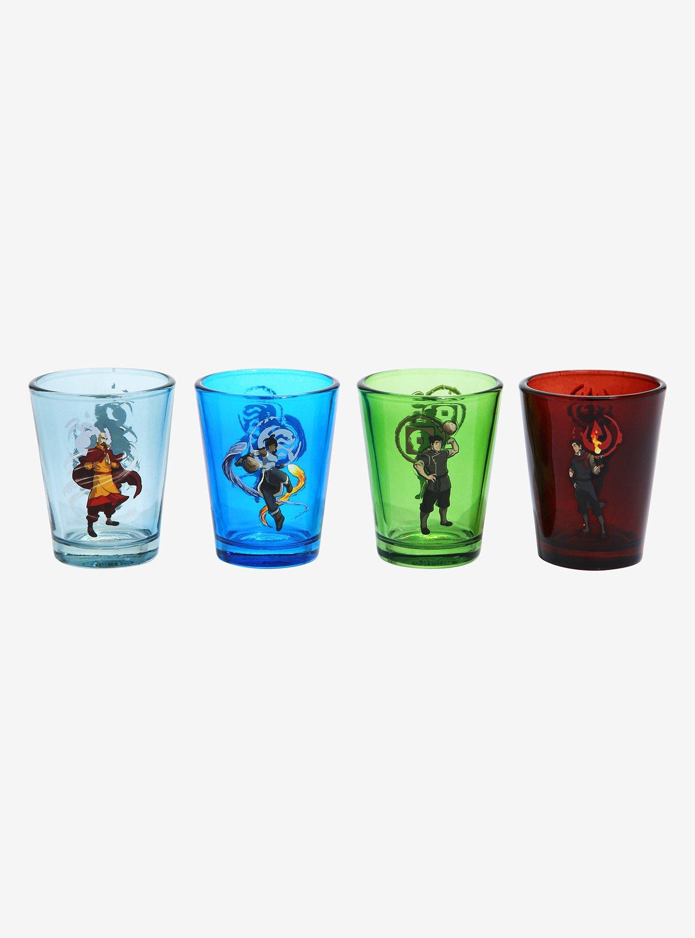 The Legend of Korra Character Mini Glass Set - BoxLunch Exclusive, , hi-res