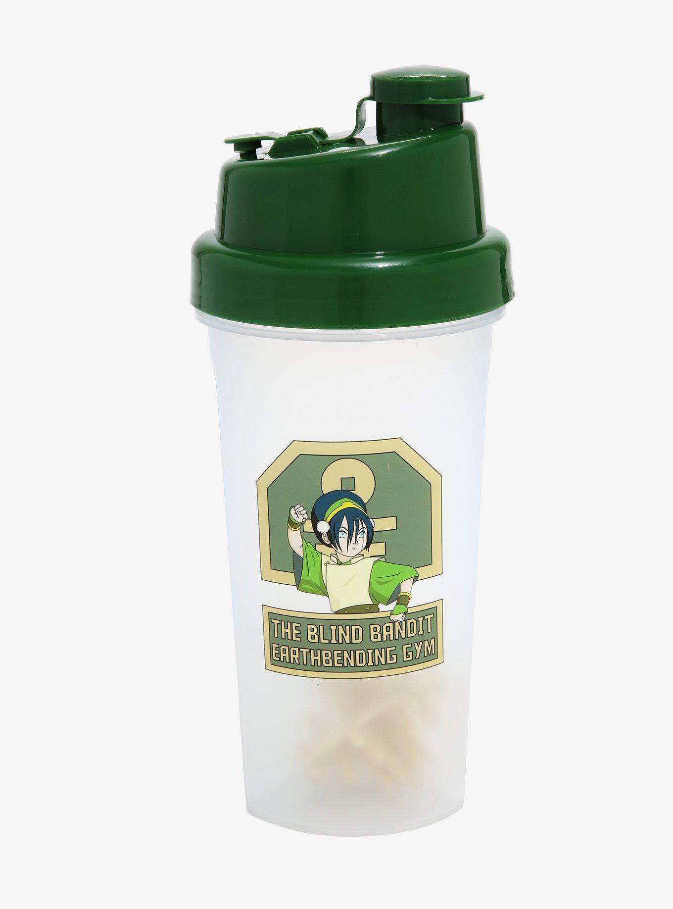 Avatar: The Last Airbender Toph The Blind Bandit Shaker Bottle, , hi-res