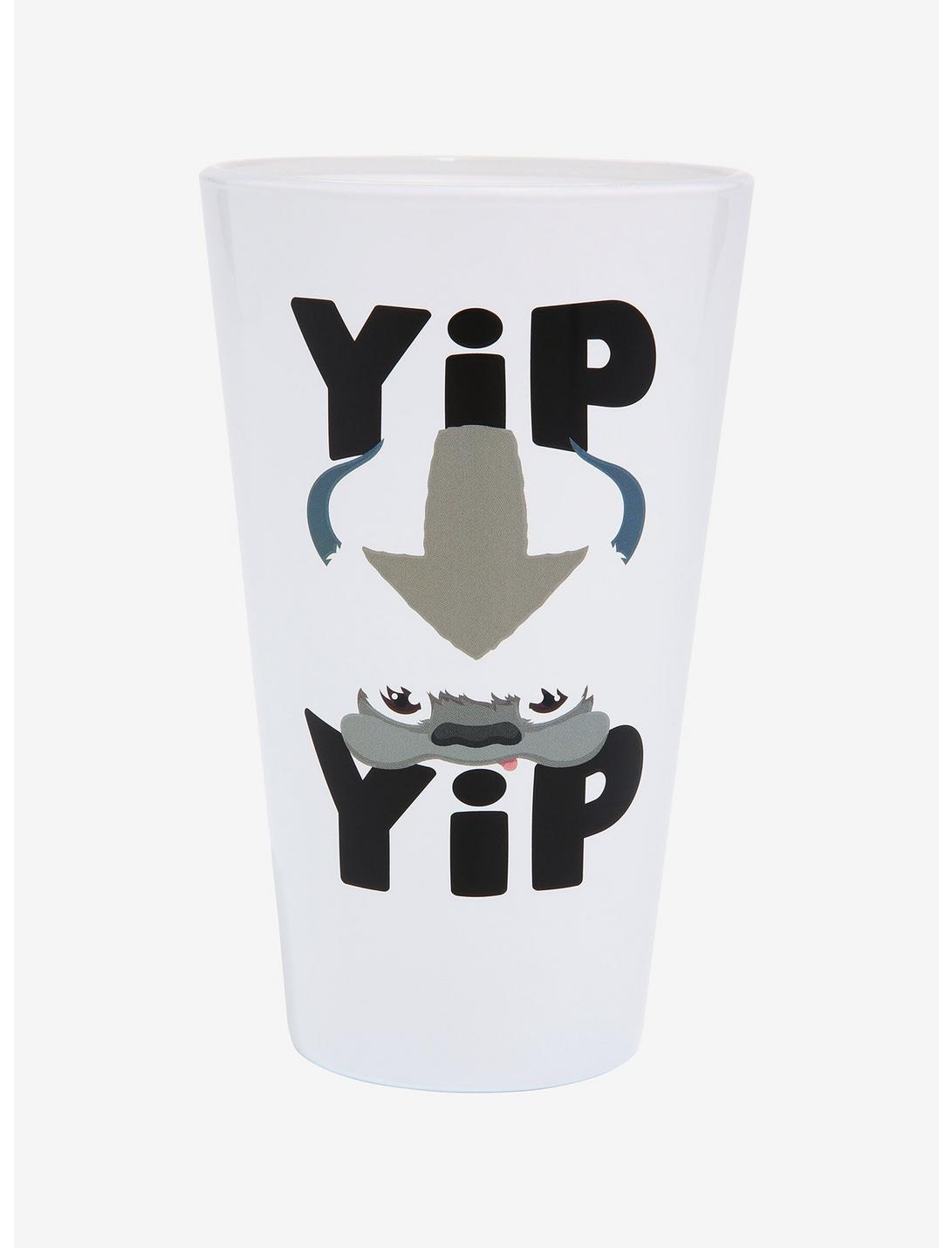 Avatar: The Last Airbender Appa Yip Yip Pint Glass - BoxLunch Exclusive, , hi-res