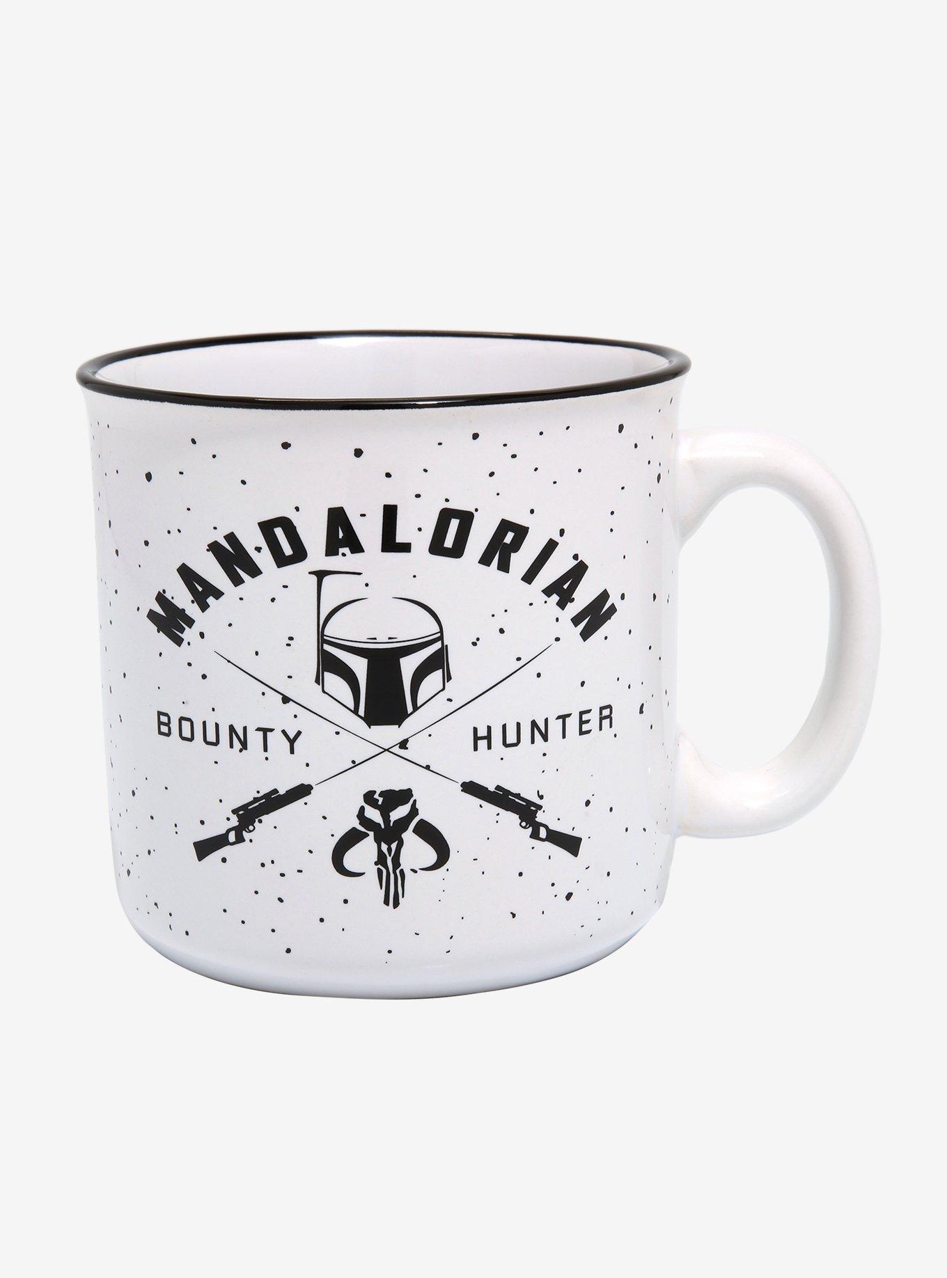Star Wars Mandalorian Bounty Hunter Camper Mug - BoxLunch Exclusive, , hi-res