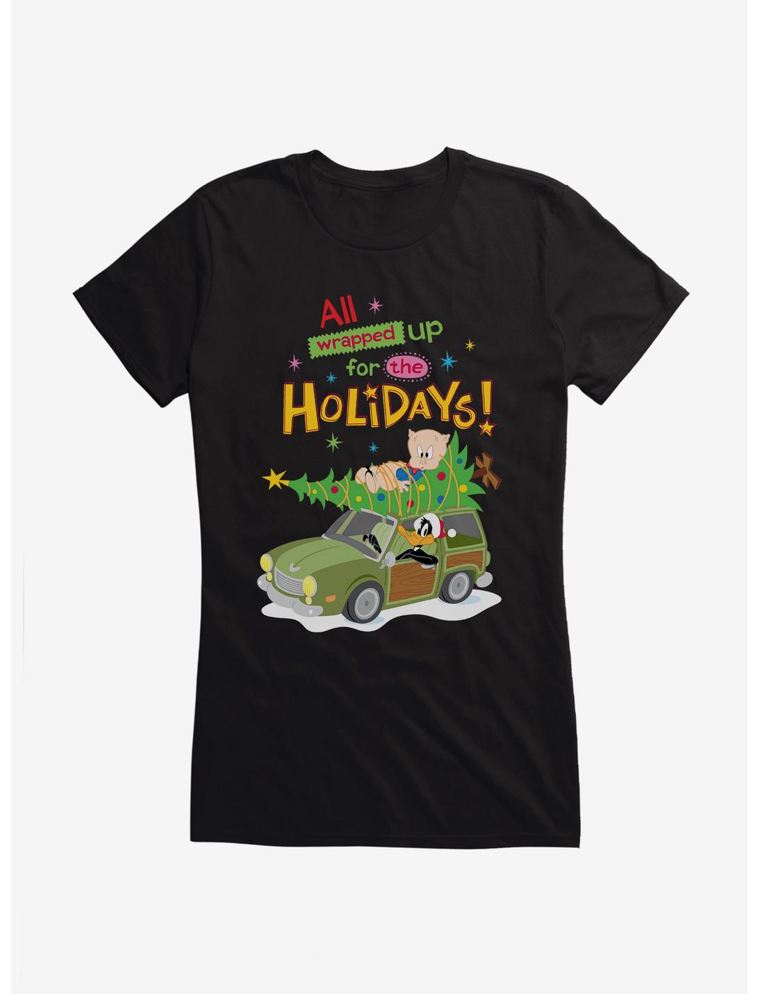 Looney Tunes Holiday All Wrapped Up Girls T-Shirt, , hi-res