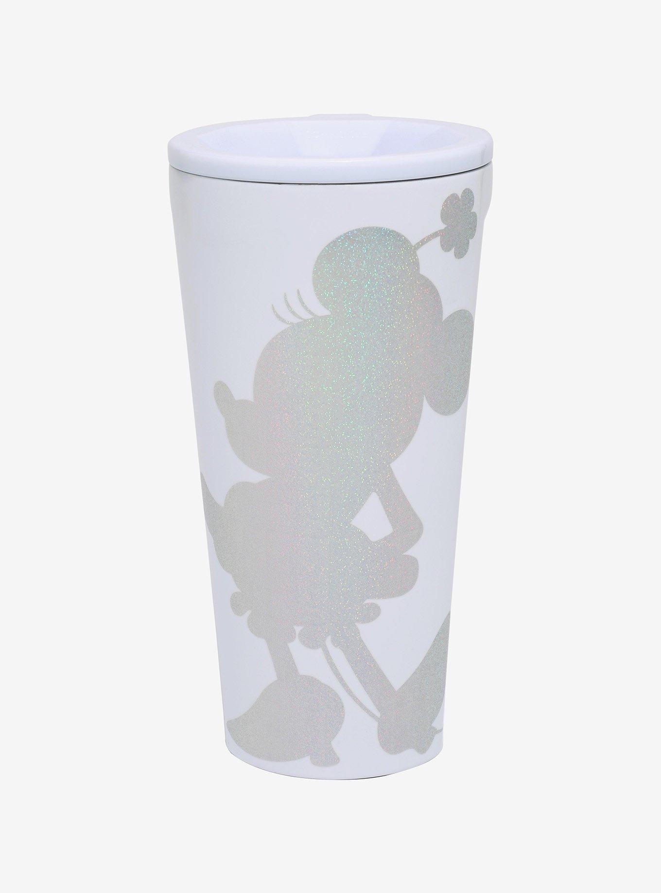 Disney Minnie Mouse Holographic Silhouette Stainless Steel Travel Mug, , hi-res
