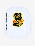 Cobra Kai Logo Strike First Long-Sleeve T-Shirt, MULTI, hi-res