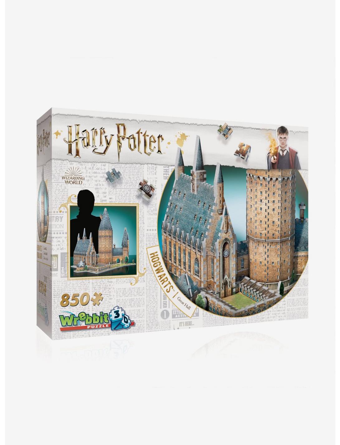 Harry Potter Wrebbit Hogwarts Great Hall 850 Piece 3D Puzzle, , hi-res