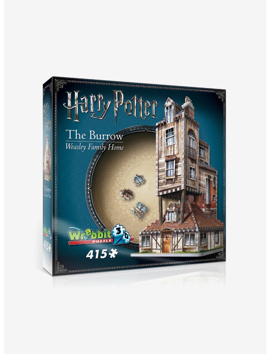 Harry Potter Wrebbit The Burrow Weasley Family Home 415 Piece 3D Puzzle, , hi-res