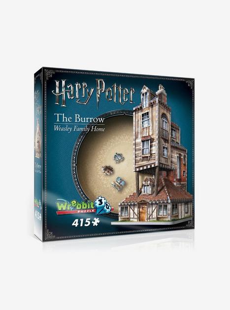 Harry Potter Wrebbit The Burrow Weasley Family Home 415 Piece 3D Puzzle ...