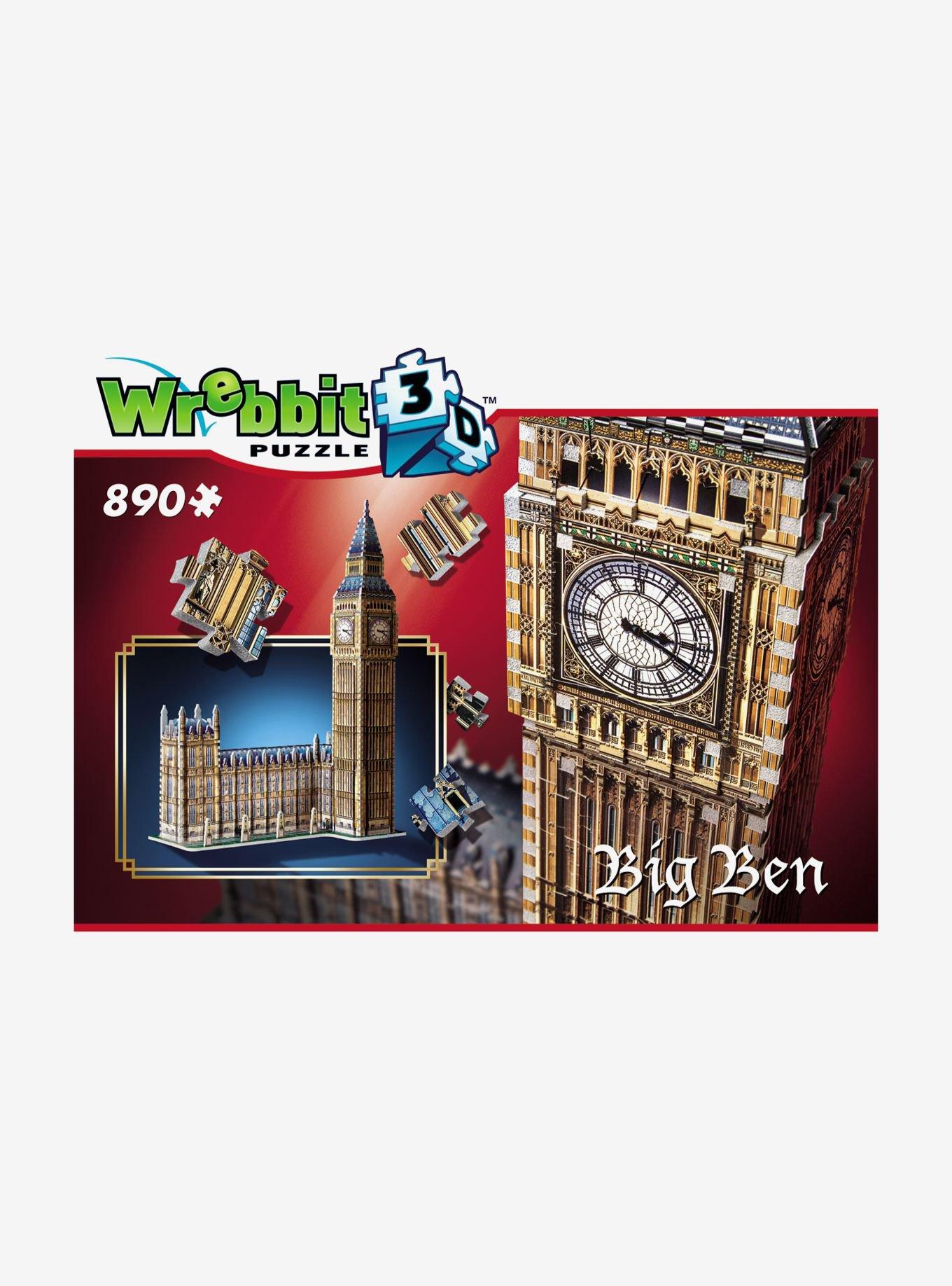 Wrebbit Big Ben 890 Piece 3D Puzzle, , hi-res