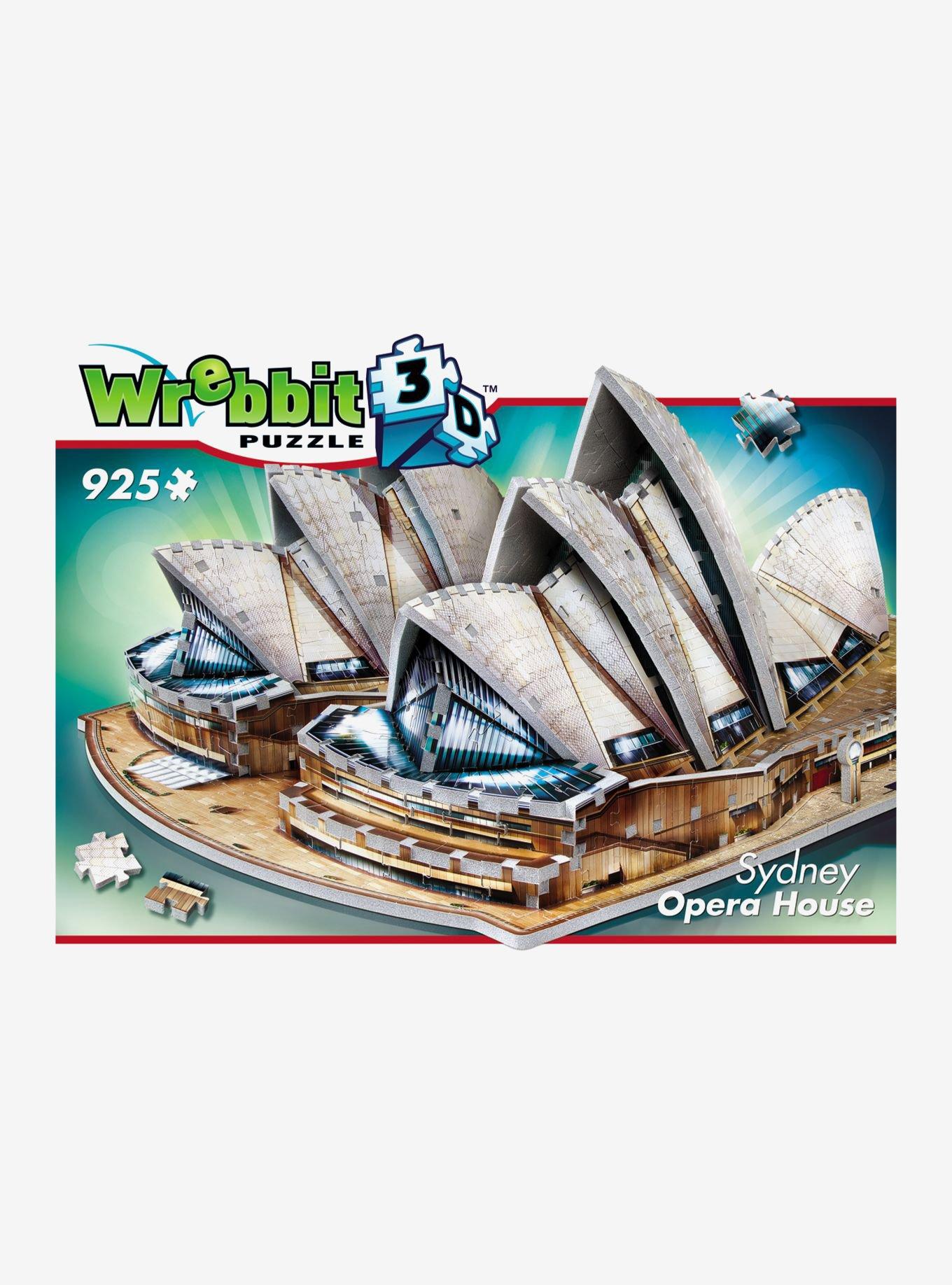 Wrebbit Sydney Opera House 925 Piece 3D Puzzle, , hi-res