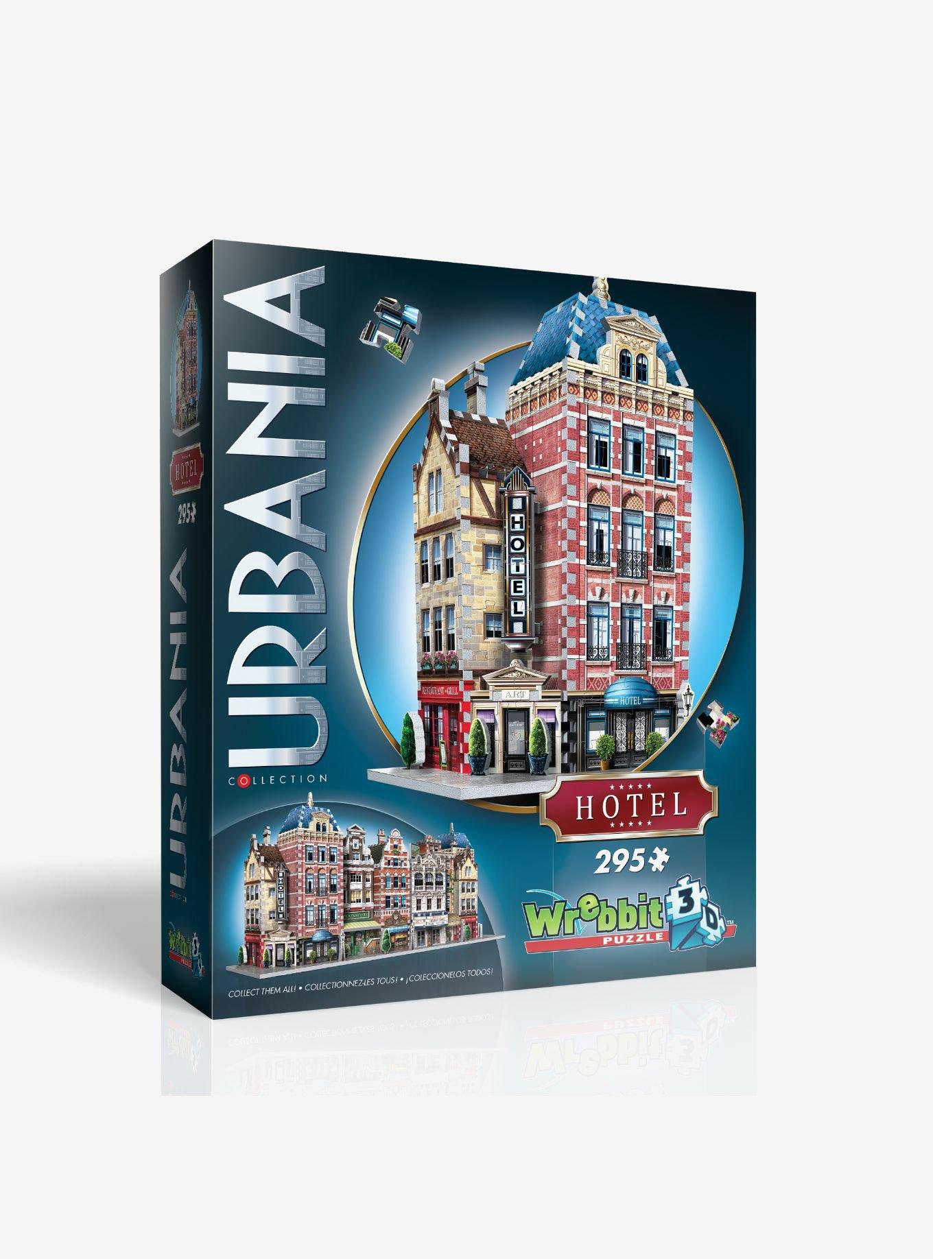 Wrebbit Urbania Collection Hotel 295 Piece 3D Puzzle, , hi-res
