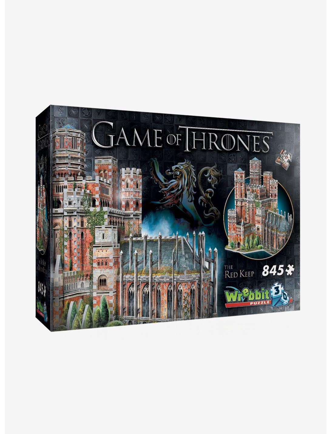 Game of Thrones Wrebbit The Red Keep 845 Piece 3D Puzzle, , hi-res