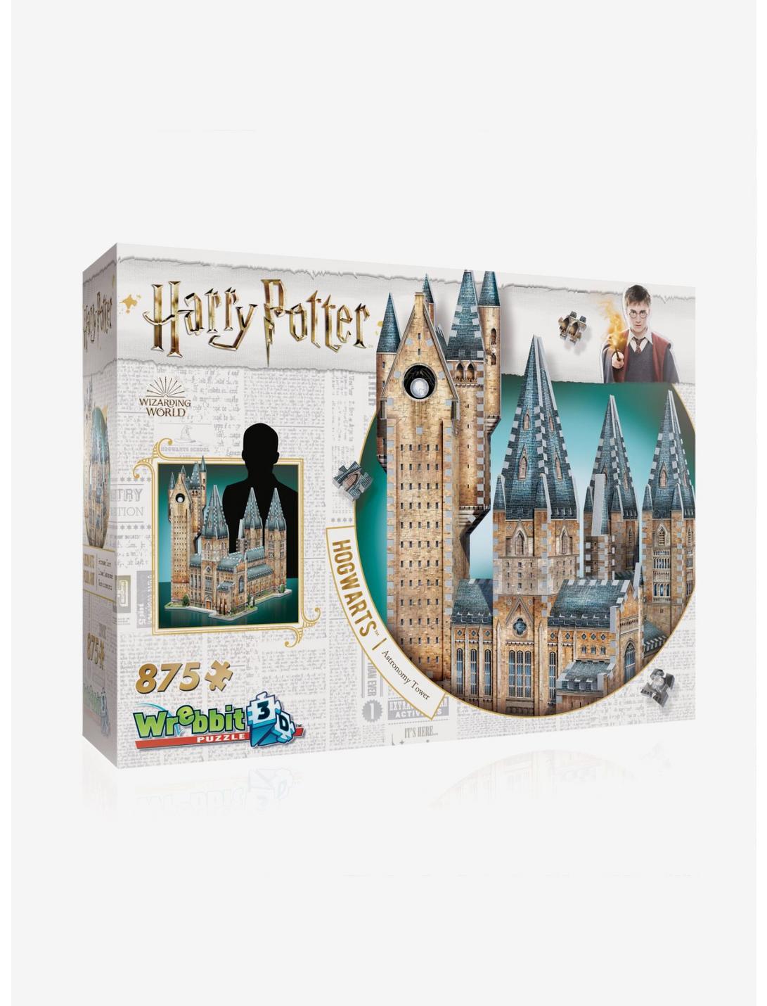 Harry Potter Wrebbit Hogwarts Astronomy Tower 875 Piece 3D Puzzle, , hi-res