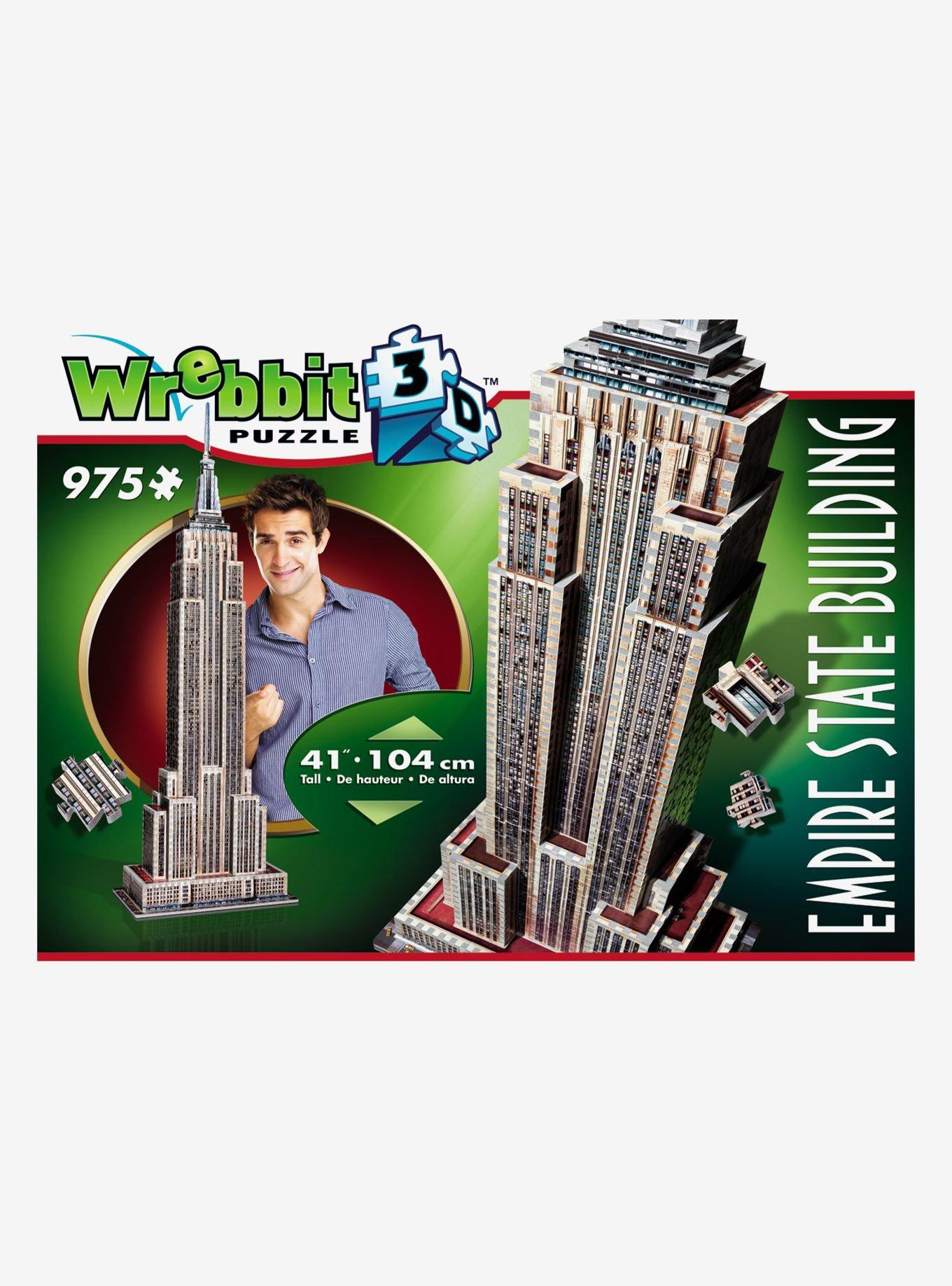 Wrebbit Empire State Building 975 Piece 3D Puzzle, , hi-res