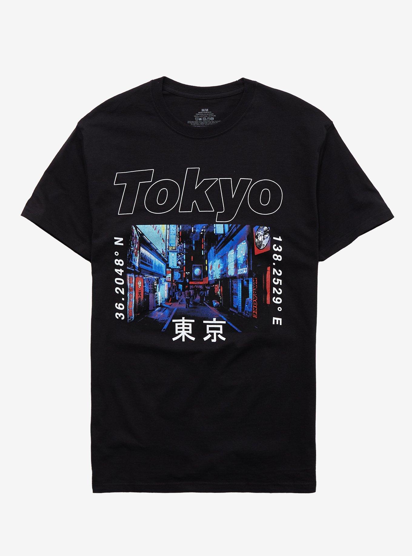 Tokyo Street Lights T-Shirt, MULTI, hi-res