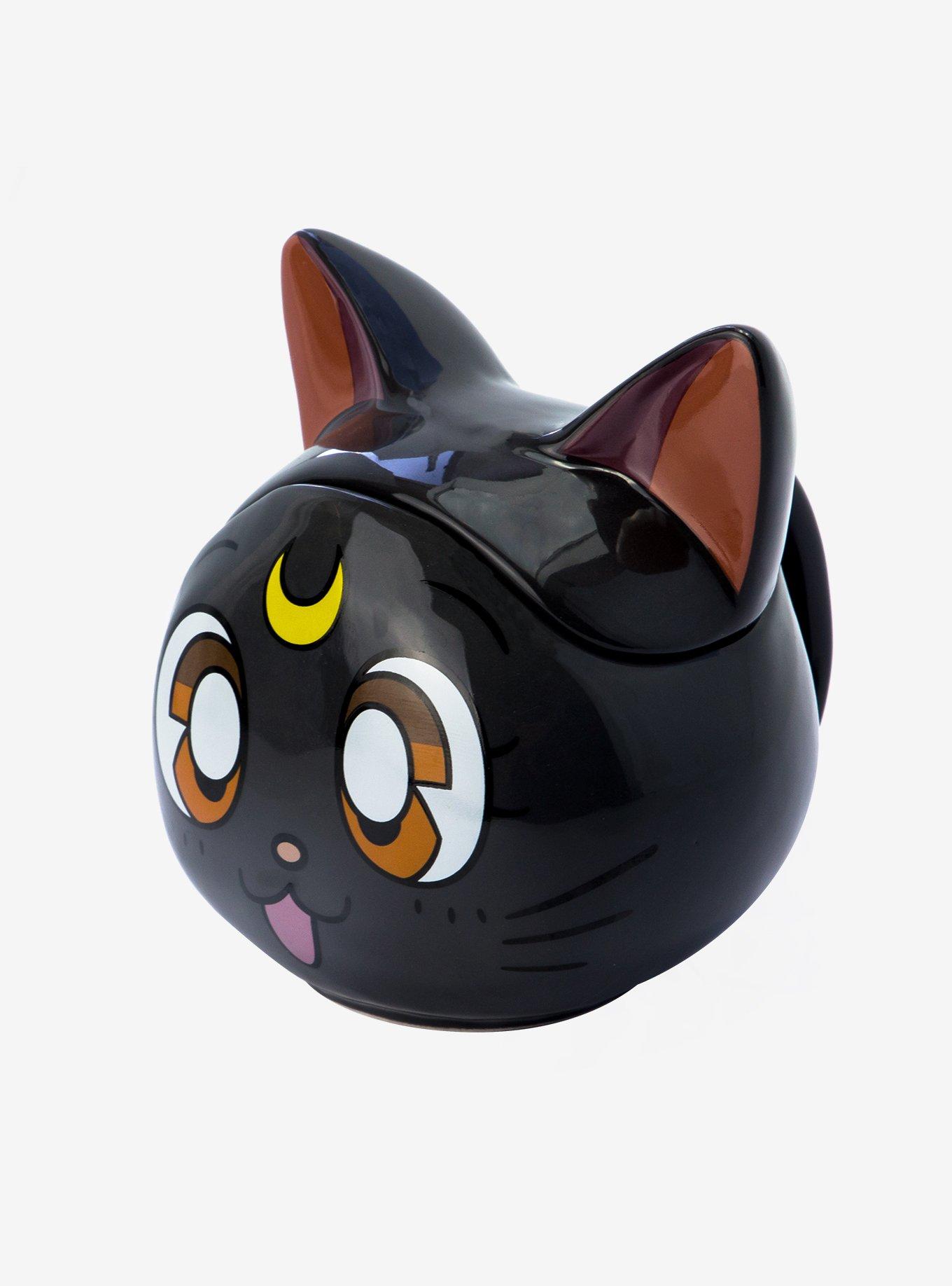 Sailor Moon Luna Figural Mug With Lid, , hi-res