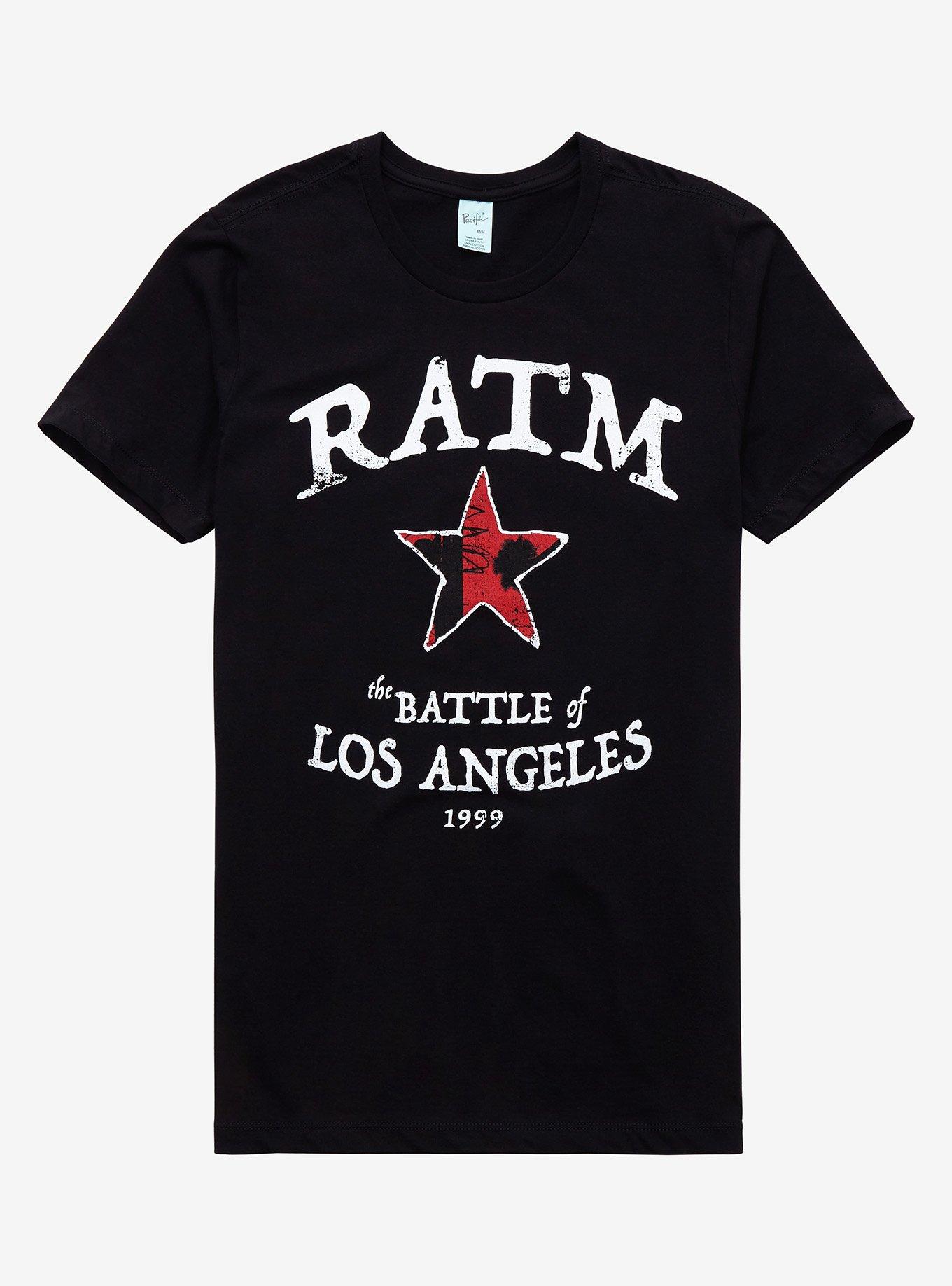 Rage Against The Machine The Battle Of Los Angeles T-Shirt, BLACK, hi-res