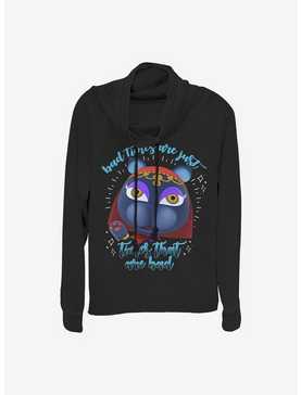 Animal Crossing Bad Times Cowl Neck Long-Sleeve Womens Top, , hi-res