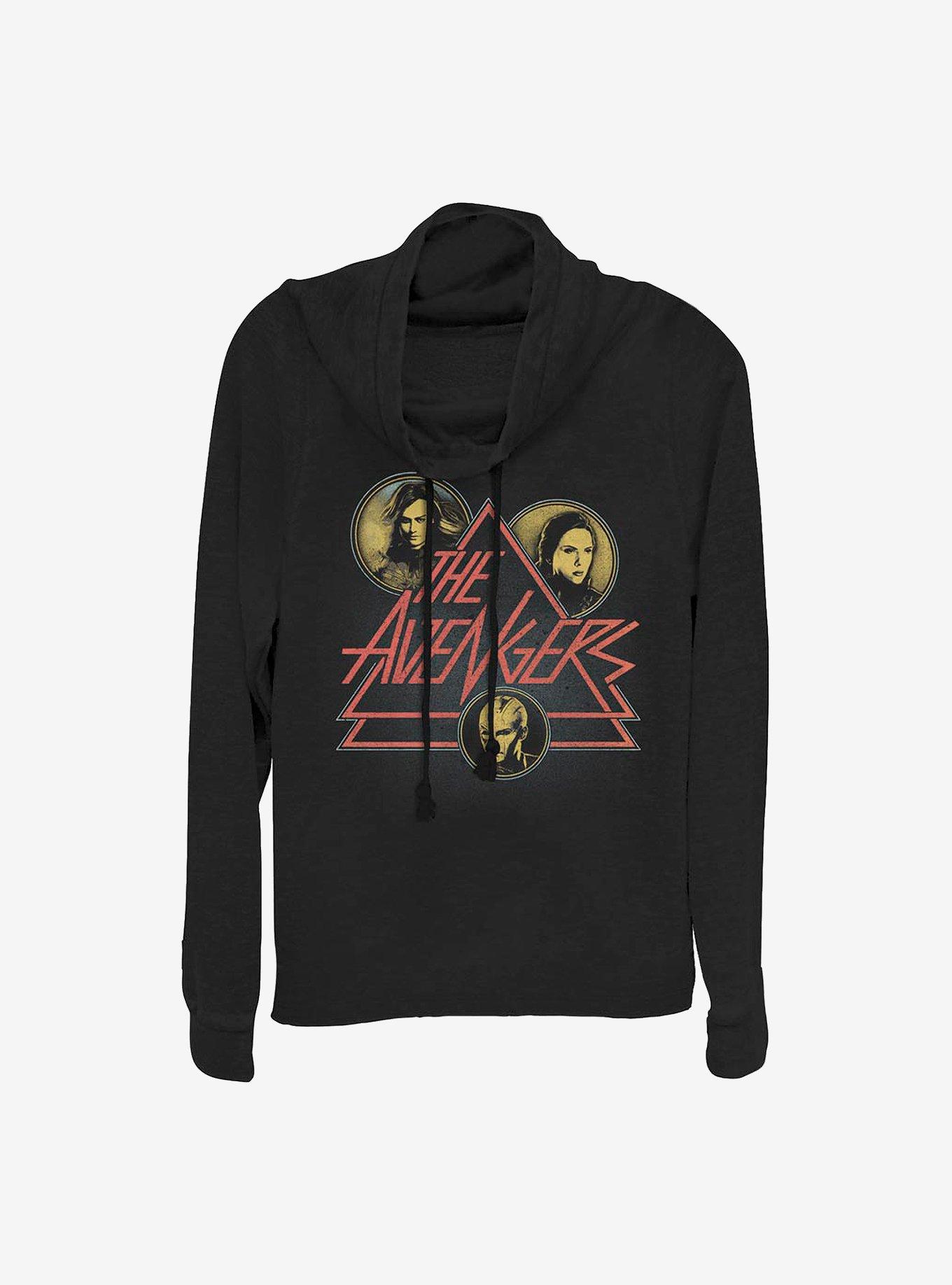Marvel Avengers Endgame Cowl Neck Long-Sleeve Womens Top, , hi-res