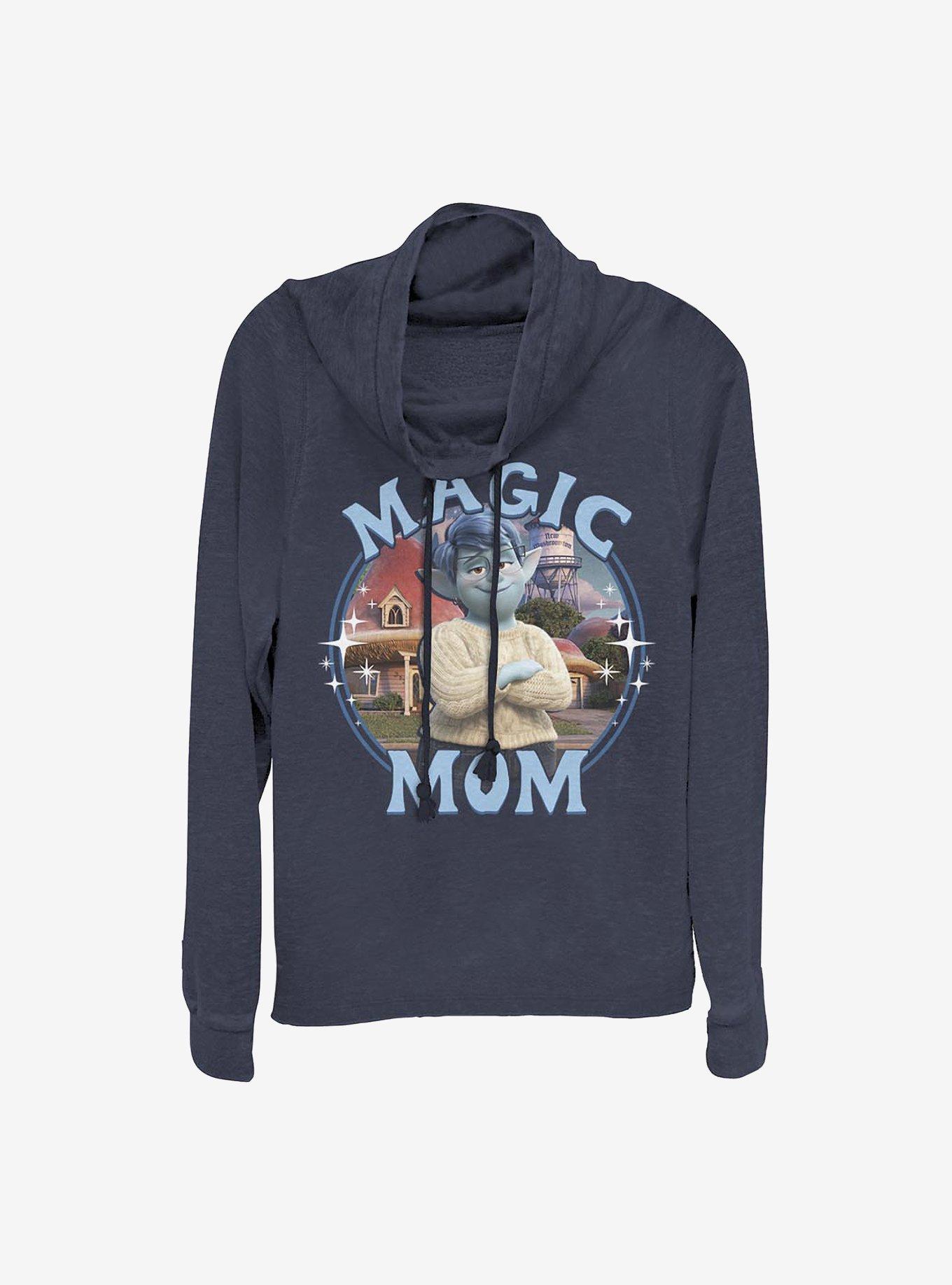 Disney Pixar Onward Magic Mom Cowl Neck Long-Sleeve Womens Top, , hi-res