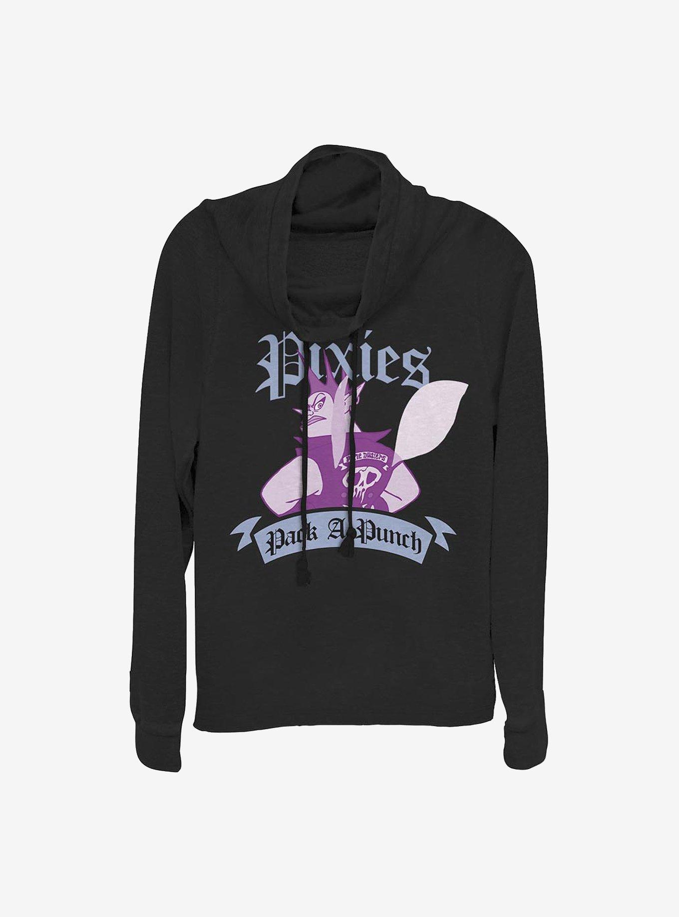 Disney Pixar Onward Pixie Punch Cowl Neck Long-Sleeve Womens Top, , hi-res