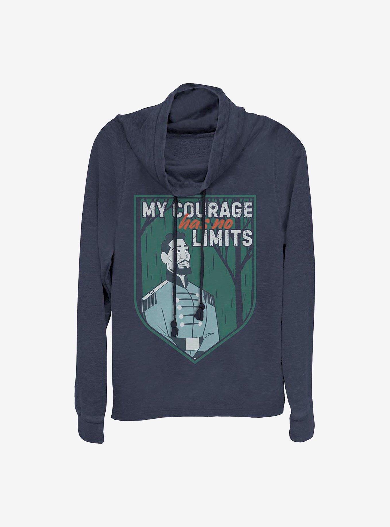 Disney Frozen 2 Mattias Courage Cowl Neck Long-Sleeve Womens Top, , hi-res