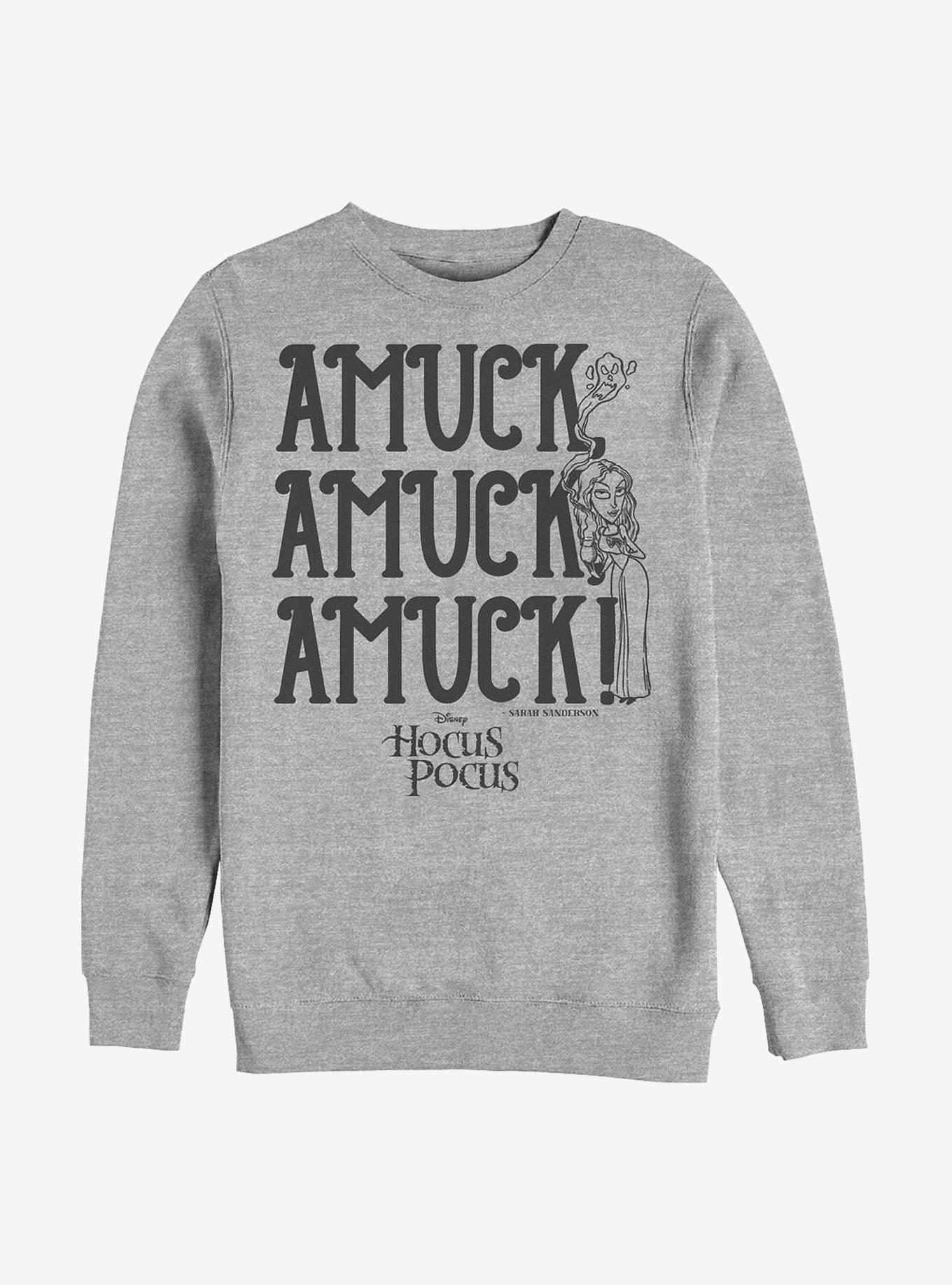 Disney Hocus Pocus Amuck Sweatshirt, ATH HTR, hi-res