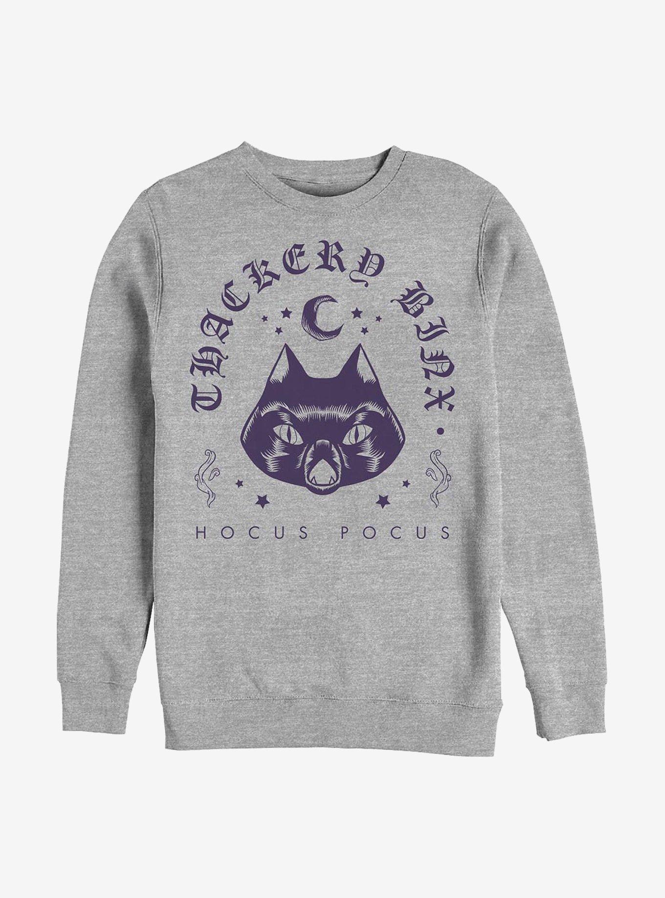 Disney Hocus Pocus Binx Tombstone Sweatshirt, ATH HTR, hi-res