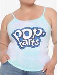 Pop-Tarts Tie-Dye Girls Strappy Crop Tank Top Plus Size, MULTI, hi-res