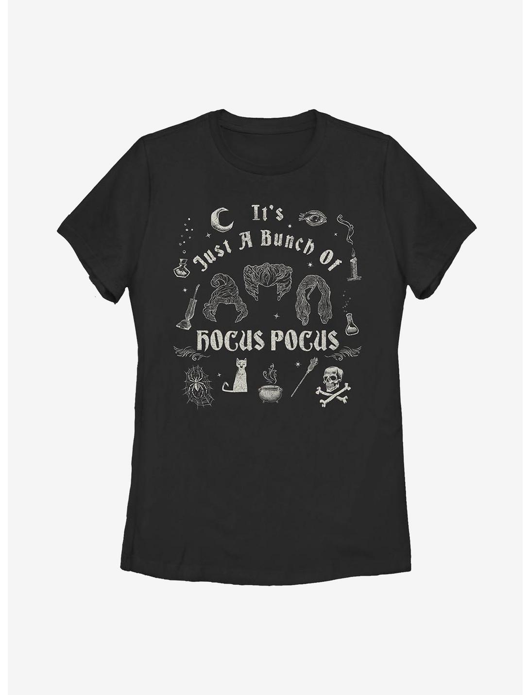 Disney Hocus Pocus A Bunch Of Hocus Pocus Womens T-Shirt, BLACK, hi-res