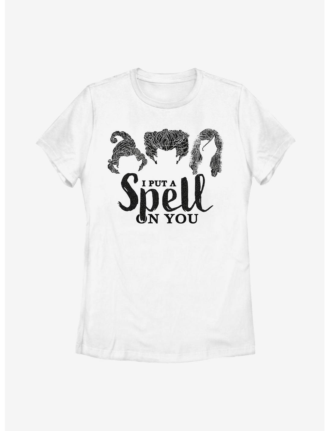 Disney Hocus Pocus Witches Spell On You Womens T-Shirt, WHITE, hi-res