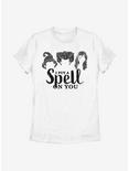 Disney Hocus Pocus Witches Spell On You Womens T-Shirt, WHITE, hi-res