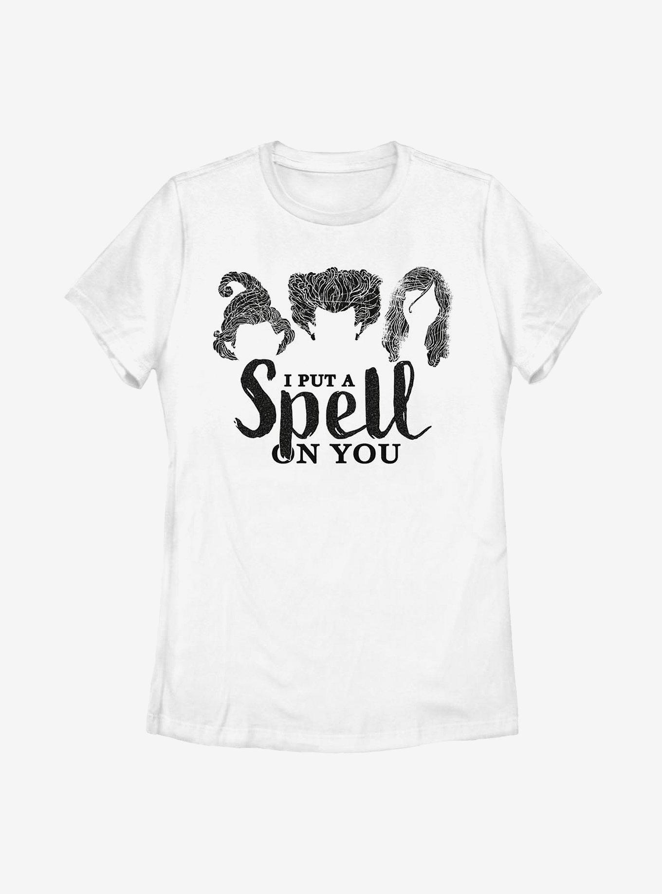 Disney Hocus Pocus Witches Spell On You Womens T-Shirt, WHITE, hi-res