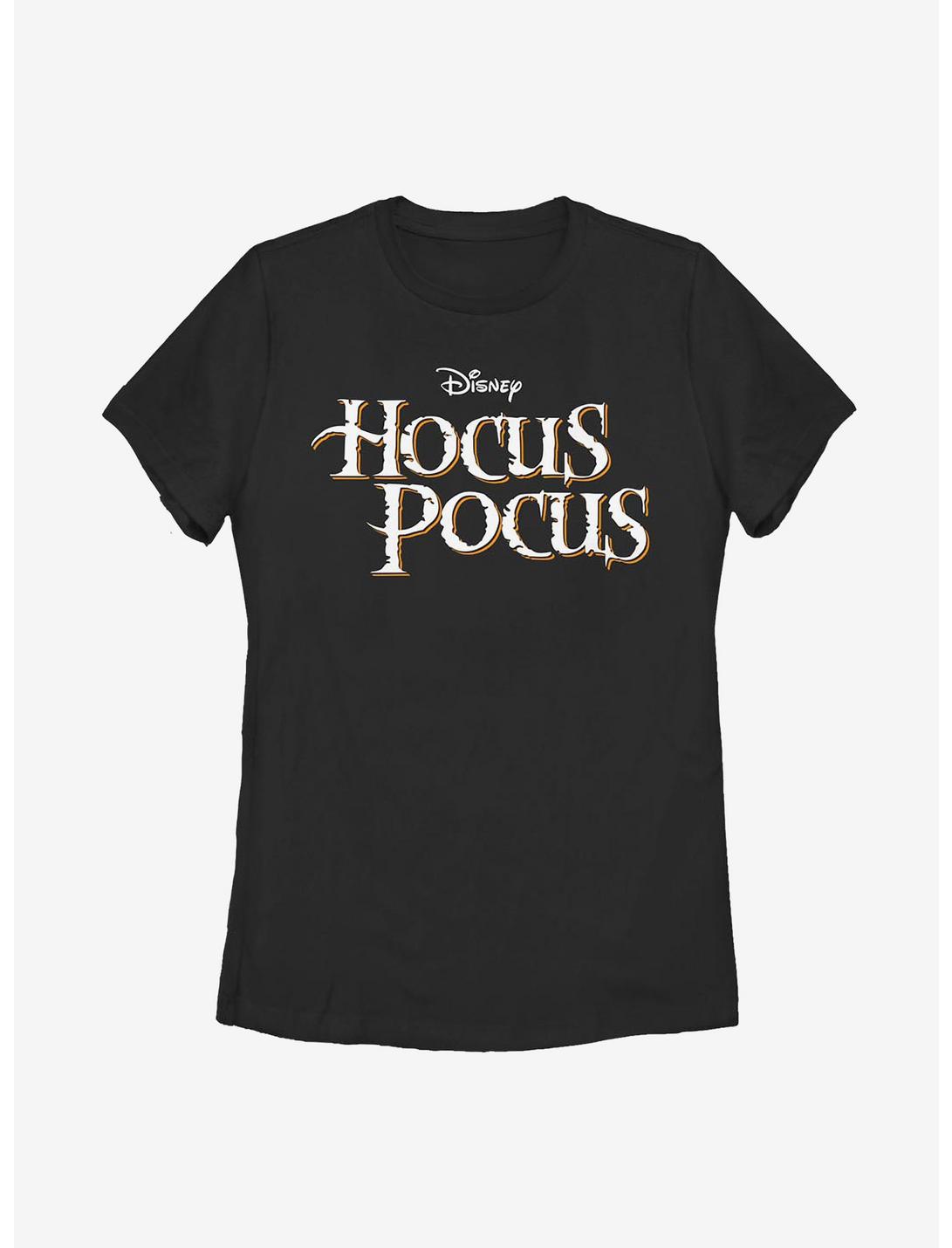 Disney Hocus Pocus Logo Womens T-Shirt, BLACK, hi-res