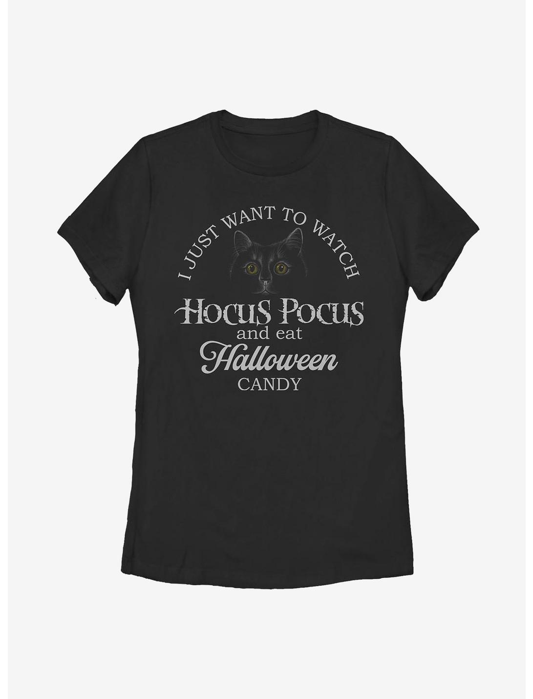 Disney Hocus Pocus Halloween Candy Rather Be Womens T-Shirt, BLACK, hi-res