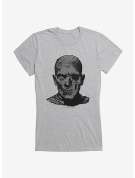 Universal Monsters The Mummy Skull Face Girls T-Shirt, HEATHER, hi-res