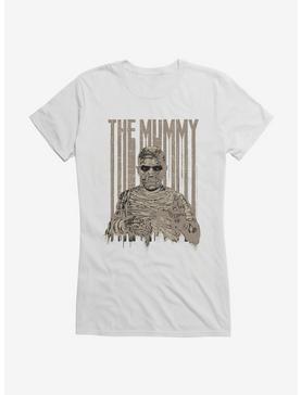 Universal Monsters The Mummy Wraps Second Color Girls T-Shirt, WHITE, hi-res