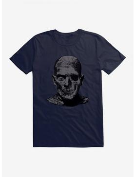 Universal Monsters The Mummy Skull Face T-Shirt, NAVY, hi-res