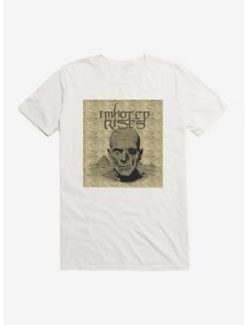 Universal Monsters The Mummy Skull Face Pyramids T-Shirt, WHITE, hi-res