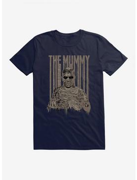 Universal Monsters The Mummy Wraps Second Color T-Shirt, NAVY, hi-res