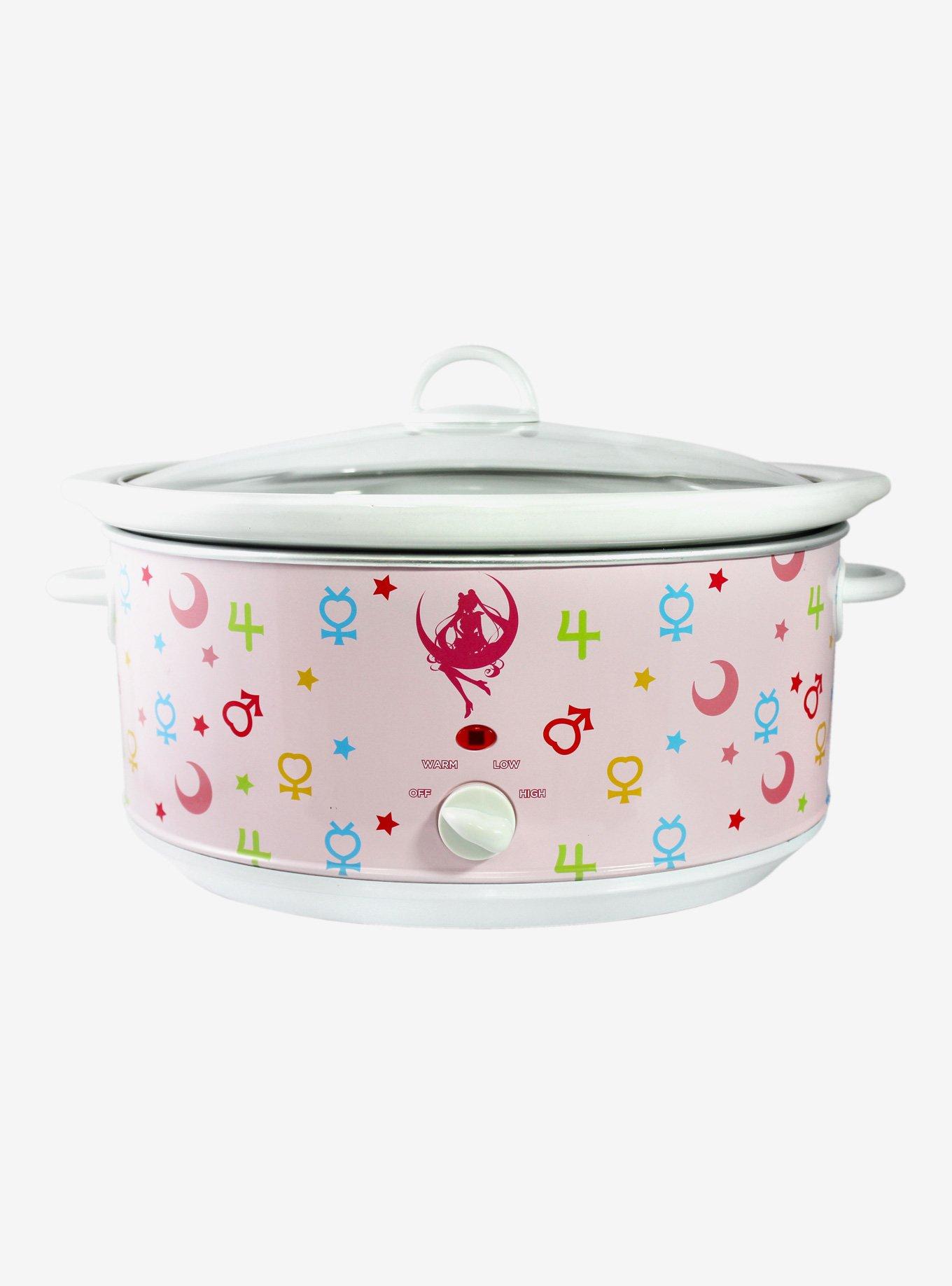 My Sailor Moon Crockpot! Got it from Hot Topic on line awhile ago. Did you  know Game Stop is coming out with a rice cooker? : r/SailorMerch