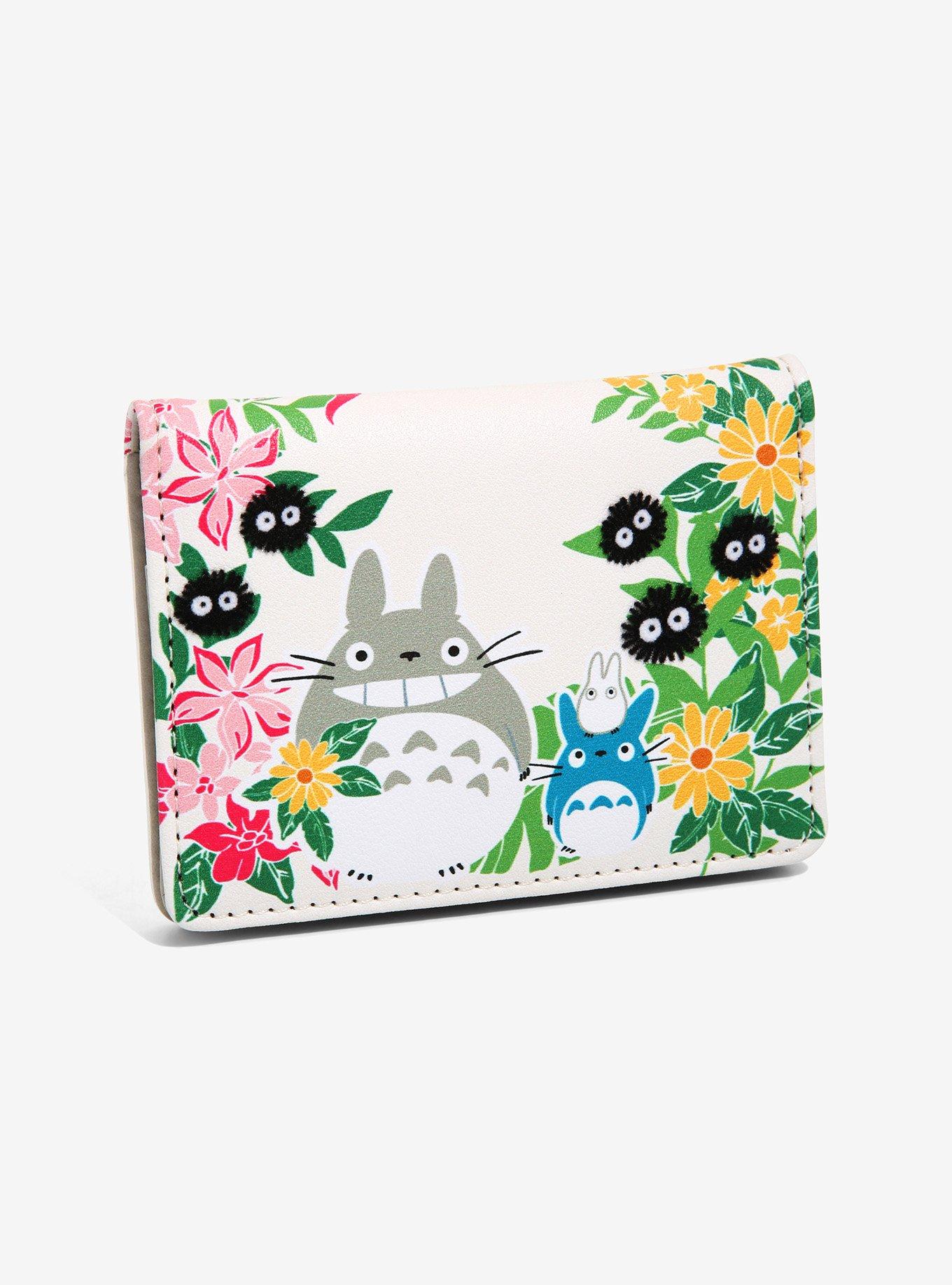 Studio Ghibli My Neighbor Totoro Floral Mini Backpack hotsell & Matching Cardholder