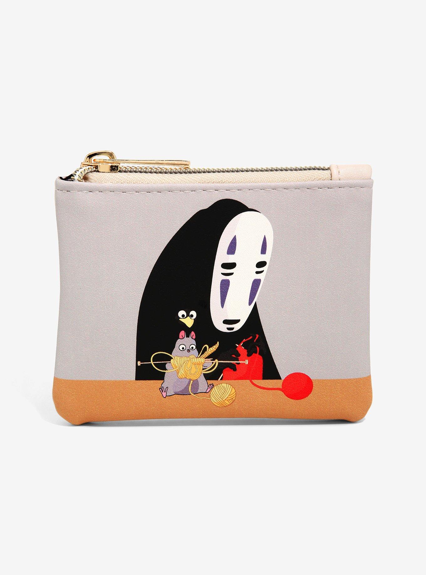 Leather Key Chain No Face - Spirited Away